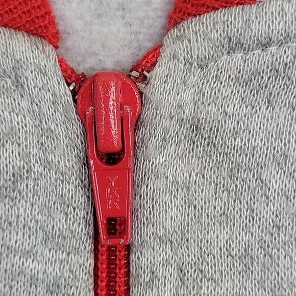 Vintage Champion OSU Track Jacket Large 22x26 Crop Ringer - Picture 10 of 12